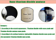 Cristallo nano del poligono del biossido di titanio, Anatase Tio2 con più alta attività fotocatalitica
